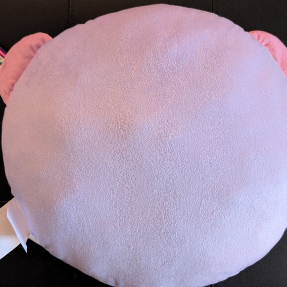 Shopkins Pink and purple sequin bear plush pillow - Picture 2 of 4